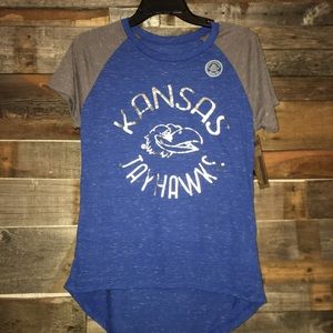 NWT Kansas Jayhawks Shirt 💙❤️